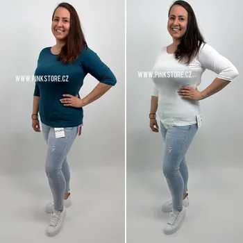 Basic triko ZORA - větší Barva: Bílá