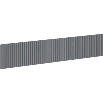 Koupelnový nábytek Mexen Rivel, přední ryflowaný panel pro korpus koupelnové skříňky 90 x 20 cm, grafit mat - 91A20-0900-235-1-66 Čela a dvířka skříněk