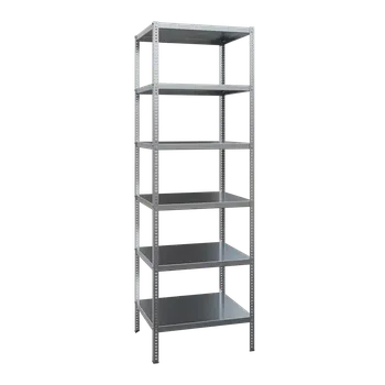 Dílenský regál RZ 150 regál základní, 2800x900x750 mm/6 polic, pozink