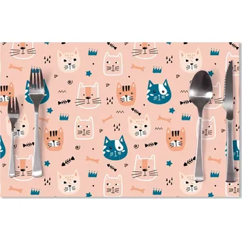 prostírání Sablio Prostírání Barevné kočičky: 40x30cm