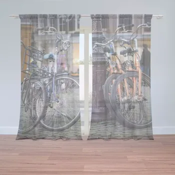 Záclona Sablio Záclony Městské kolo: 2ks 150x250cm