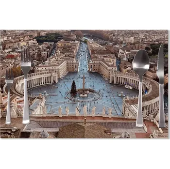 prostírání Sablio Prostírání Řím Vatikán Svatopetrské náměstí: 40x30cm