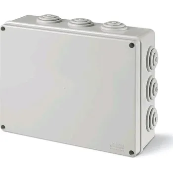 Elektroinstalační krabice Krabice plastová SCABOX s průchody - 150x110x70mm