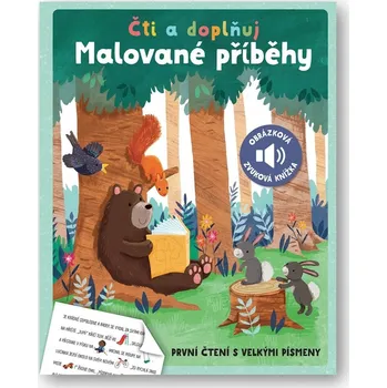 Obrázková zvuková knížka Malované příběhy - Anna Taube (2025, pevná)