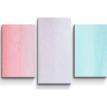 Obraz Sablio Obraz - 3-dílný Cukrová vata - 75x50 cm