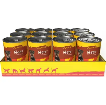 Volný čas JosiDog Beef v omáčce 12 × 415 g