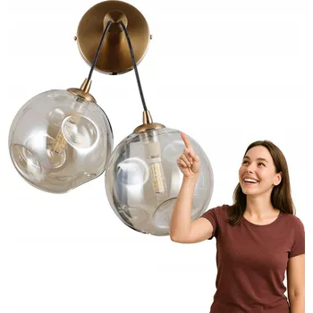 Nástěnné svítidlo Nástěnné svítidlo Italux zlaté G9 5 W