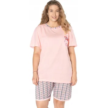 Dámské pyžamo Dámské pyžamo Bavlna Pyžamový komplet 10388-4 vel. L