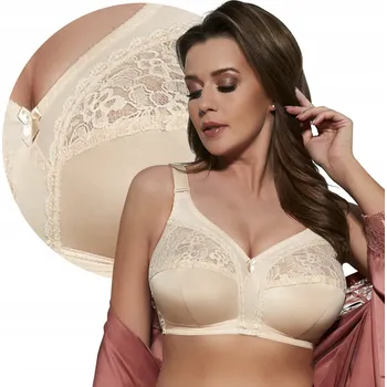 Podprsenka Pohodlná měkká podprsenka VIKI 577 JOANNA béžová 90H