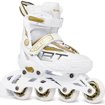 Kolečkové brusle RAVEN Kolečkové brusle Raven Profession 35/39 BÍLÁ|ŽLUTÁ
