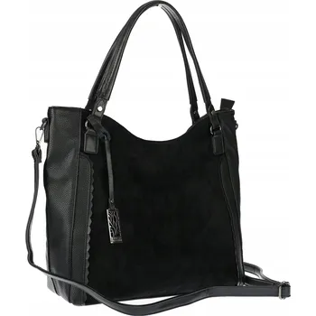 Kabelka COVERI COLLECTION kabelka eko kůže černá