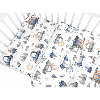 Povlečení 2-dílná sada povlečení COSING Sleeplease - Autíčka