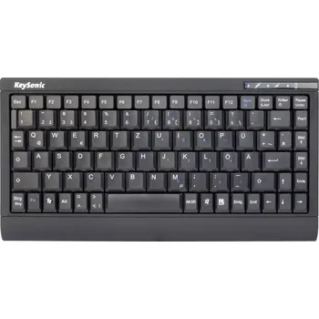 Klávesnice Keysonic ACK-595C+ USB klávesnice německá, QWERTZ černá