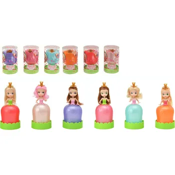 Panenka Panenka princezna květinová víla plast pevné tělo mix druhů v plastovém tubusu