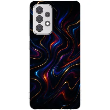 Pouzdro na mobilní telefon Picasee silikonový průhledný obal pro Samsung Galaxy A52s 5G A528B - Noir