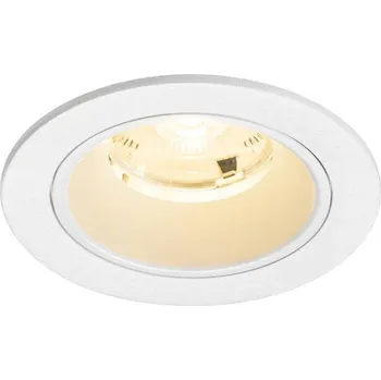 BIG WHITE (SLV) NUMINOS S Stropní vestavné svítidlo, 3000 K, 20°, IP20, kulaté, bílé 1009461