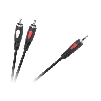Audio kabel CABLETECH Jack 3,5mm - 2RCA 3m Eco-line KPO4004-3