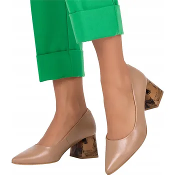 Dámské lodičky Casu dámské lodičky na blokovém podpatku, velikost 40