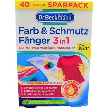 Prací prostředek Dr. Beckmann Ubrousky do praní zachycující barvy 40 kusů