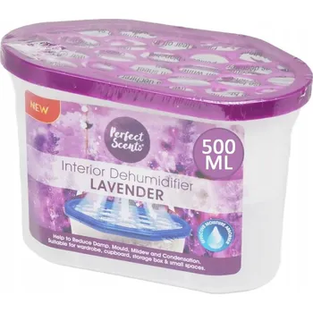 Pohlcovač vlhkosti Perfect Scents Pohlcovač vlhkosti ODVLHČOVAČ VELKÝ LEVANDULE 500 g