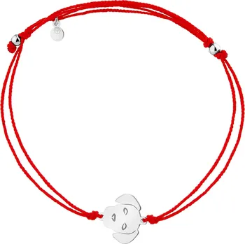 Náramek Náramek se stříbrnými prvky - pes - AP543-3592