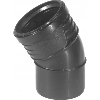 Kanalizační potrubí Koleno 75 mm / 30°, SITECH+ černé