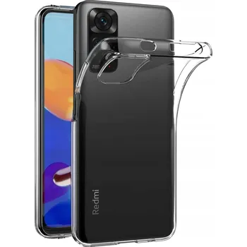 Pouzdro na mobilní telefon Zadní Kryt Clear TPU pro Xiaomi Redmi Note 11 4G bezbarvý