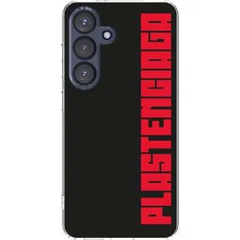 Pouzdro na mobilní telefon Picasee silikonový průhledný obal pro Samsung Galaxy S25 5G - Plastenciaga