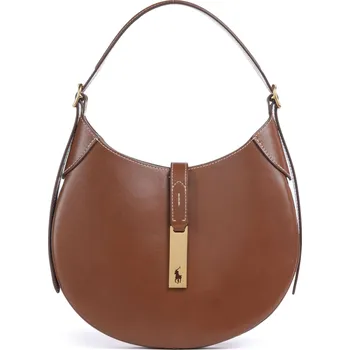 Polo Ralph Lauren ID Collection Small - Taška přes rameno v hnědá, kůže, 221360 | Kabelky pro ženy & muže