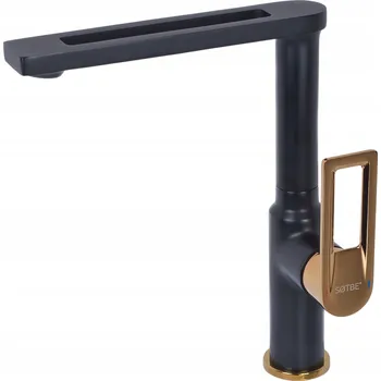 Vodovodní baterie Kuchyňská stojánková baterie Sotbe LOFT SVART černá