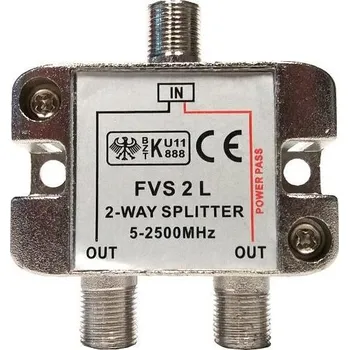 Anténní zesilovač Rozbočovač SAT 2x FVS2
