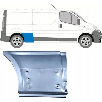 Blatník karosérie Opravný díl zadního blatníku pro Renault Trafic 2001-2014 / Pravý