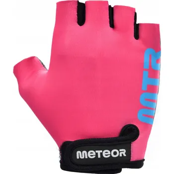Cyklistické rukavice Cyklistické rukavice Meteor M růžové