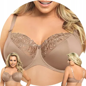 Dámské spodní prádlo Gorsenia podprsenka nevyztužená béžová velikost 80F