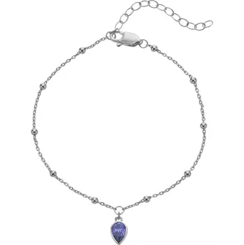 Náramek Hot Diamonds Stříbrný náramek pro ženy narozené v září Silver Whisper SWB033 + 2 měsíce na vrácení zboží