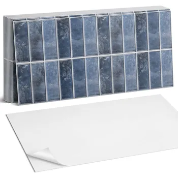 Dlažba Vinylové obklady s motivem do kuchyně, svislé, moderní dlaždice 10 ks 40x20 cm