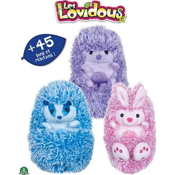 plyšák Alltoys Interaktivní ježek Curlimals mix barev