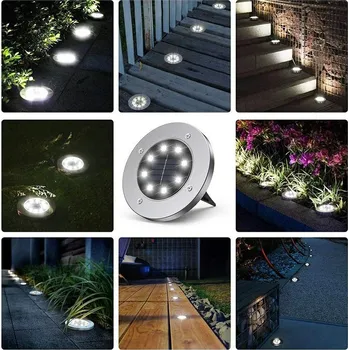 Venkovní osvětlení GOTEL SOLÁRNÍ ZAHRADNÍ LAMPY Q30D 4 KS.