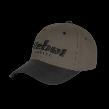 Kšiltovka Kšiltovka Rebel Active, barva černo-hnědá, velikost S