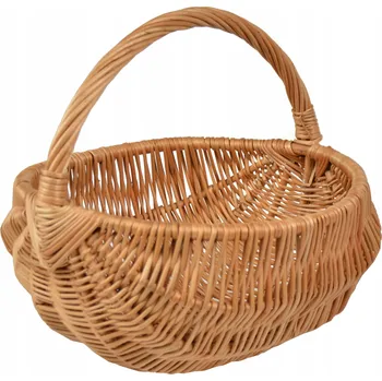 Nákupní košík Košík na ovoce proutěný hnědý
