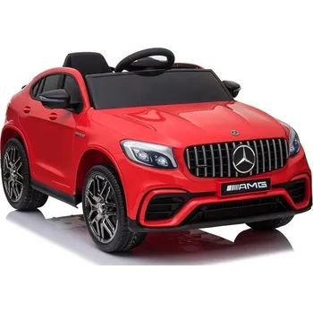 Dětské elektrovozidlo Akumulátorové auto Mercedes GLC 63S QLS-5688 Červené 4x4