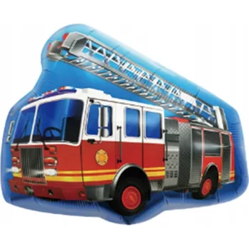 Balónek FÓLIOVÝ BALÓNEK HASIČI dekorace hélium požár MS