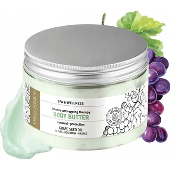 Organique Anti Aging Tělové Máslo s Hroznovým Olejem 450ml