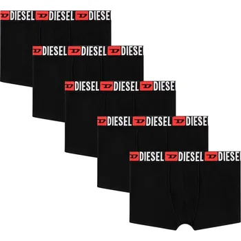 Boxerky SPODNÍ PRÁDLO DIESEL UMBX-DAMIENFIVEPACK BOXER-SHORTS BLACK
