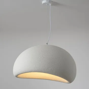 Závěsné svítidlo lustr STROPNÍ SVÍTIDLO mléčné 30cm velké do obýváku ložnice loft