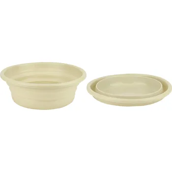 Miska kulatý Rossner 9 l béžová