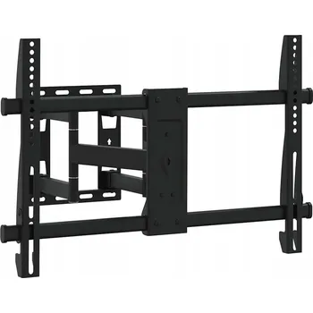 Televizní držák Nástěnný držák na TV, Ocel s práškovým nástřikem, černý, 50-465 mm, 37-80"