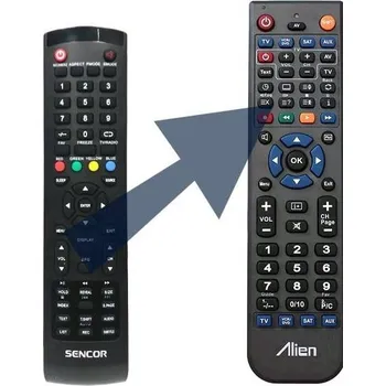 Dálkový ovladač Dálkový ovladač ALIEN SENCOR SLE39F09M4