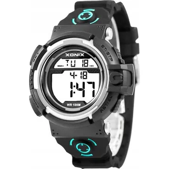 Hodinky Mládežnické hodinky XONIX WR100m Čitelné Velký LCD