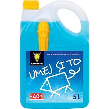 Náplň do chladiče a ostřikovače COYOTE Zimní kapalina -40°C 5L